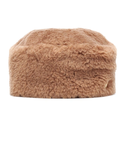 Max Mara Colby Camel Hair Hat In Brown