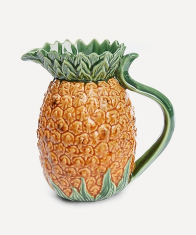 Bordallo Pinheiro Pineapple Pitcher In Yellow