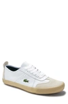 Lacoste Men's Contest Lace Up Sneakers In White/ Off White