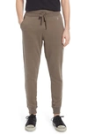 Allsaints Raven Slim Fit Sweatpants In Washed Khaki Brown