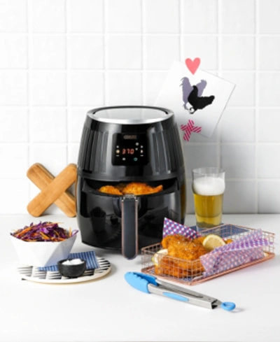 Crux 2.6 Qt. Touchscreen Air Convection Fryer 14635, Created For Macy's In Black