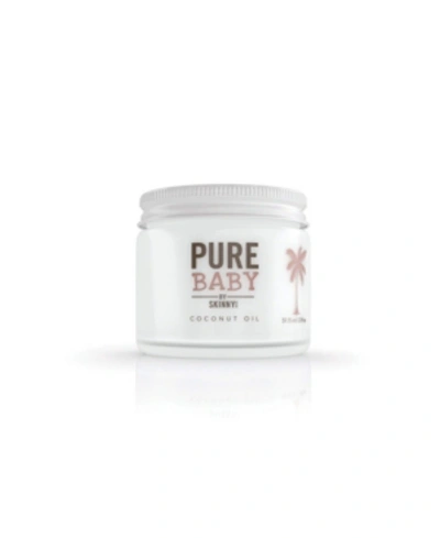 Skinny & Co. Pure Baby Coconut Oil, 2oz In White