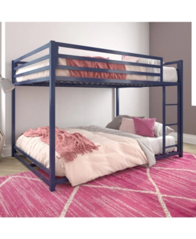 Everyroom Mason Metal Full Bunk Bed In Blue