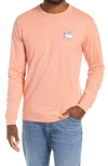 Southern Tide Original Skipjack T-shirt In Heather Mango