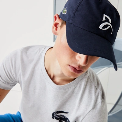 Lacoste Men's Sport X Novak Djokovic Cap With Embroidered
