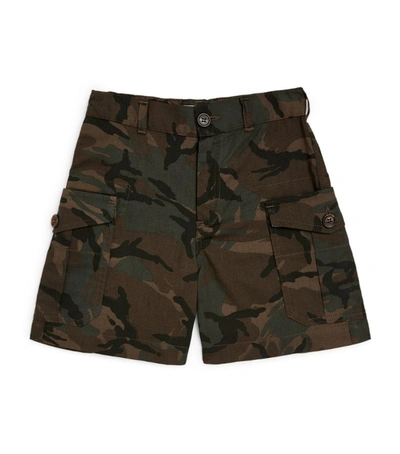 Brunello Cucinelli Camouflage Bermuda Shorts (4-7 Years) In Multi