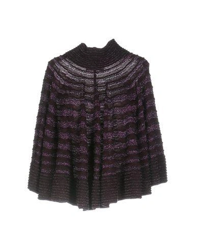 Dsquared2 Capes & Ponchos In Deep Purple