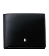 Montblanc Meisterstuck Leather Bifold Wallet In Black
