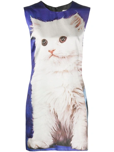 ashley williams 猫柄スカート Ashley Williams Cat Print Mini Skirt Red | END. (US)