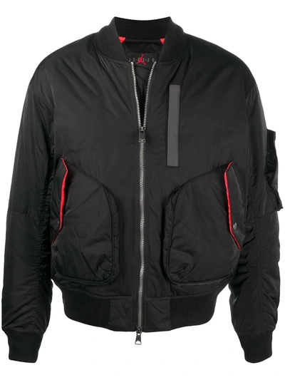 Nike Jordan Ma-1 Bomber Jacket Ck6688-042 In Black