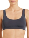 Hanro Touch Feeling Bralette In Grey Carbon