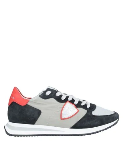 Philippe Model Sneakers In Dark Blue