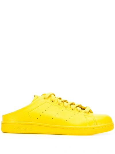 Adidas Originals Stan Smith Mule Trainers In Yellow