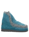 Mou Ankle Boot In Deep Jade