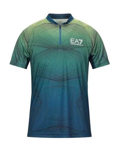 Ea7 T-shirt In Green