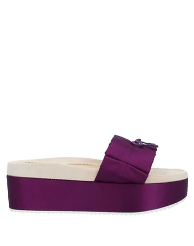 Charlotte Olympia Sandals In Purple