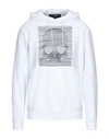 Hydrogen Sweatshirts In White