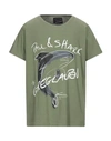 Paul & Shark T-shirts In Green