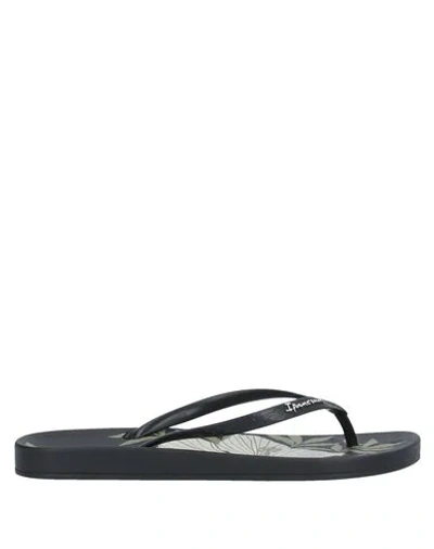 Ipanema Flip Flops In Black