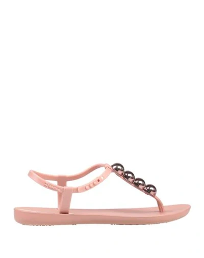 Ipanema Flip Flops In Pale Pink