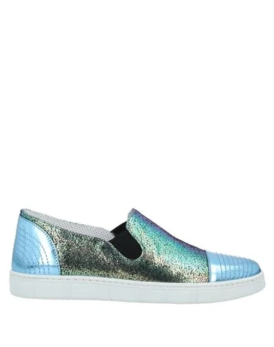 A.testoni Sneakers In Blue