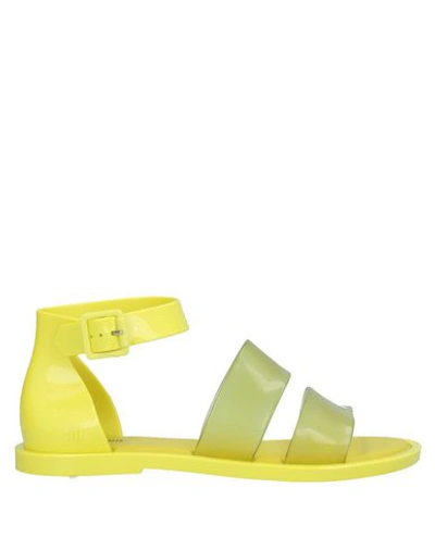 Melissa Sandals In Yellow