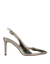 Gianni Marra Pumps In Platinum