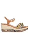 Unisa Sandals In Yellow