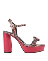 Bruno Premi Sandals In Red