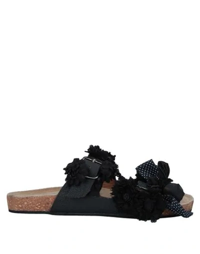 Strategia Sandals In Black