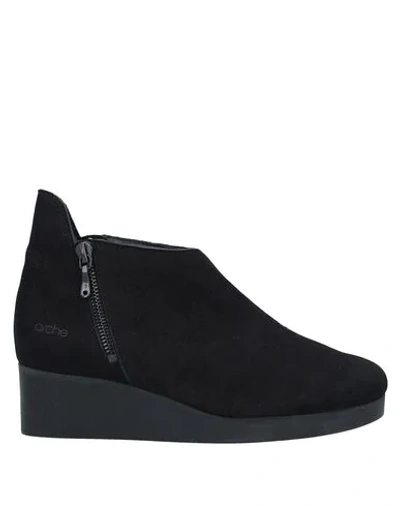 Arche Ankle Boot In Black