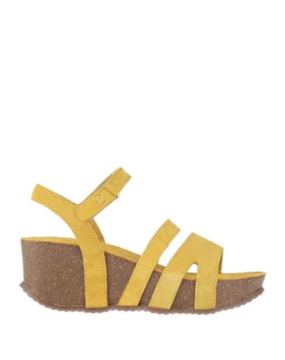 Docksteps Sandals In Yellow