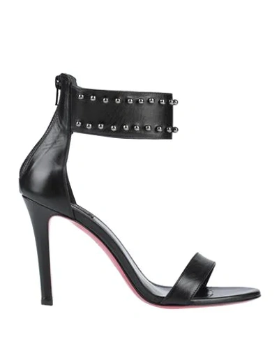 Pinko Sandals In Black
