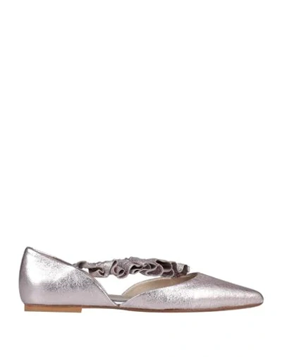 Anna Baiguera Ballet Flats In Pink