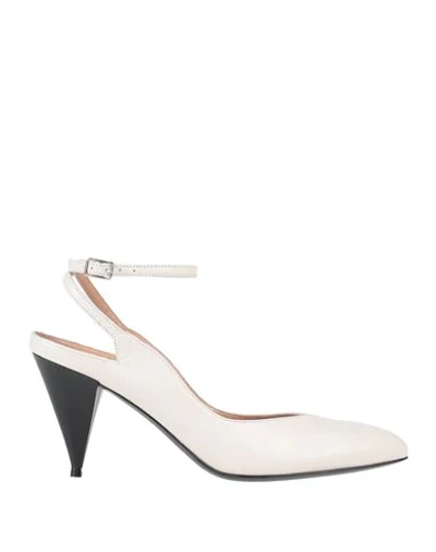 Erika Cavallini Pumps In Ivory