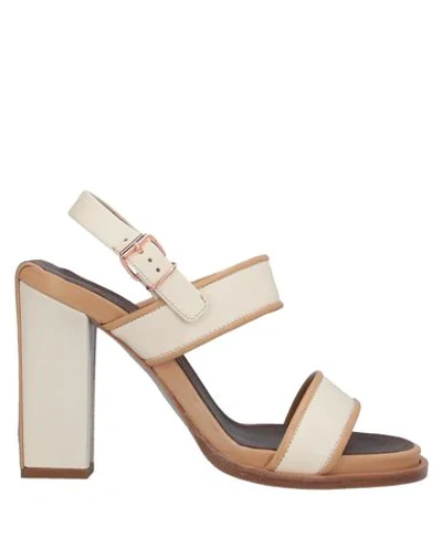 Veronique Branquinho Sandals In Beige