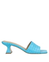 Aldo Castagna Sandals In Turquoise