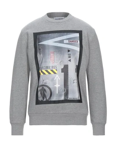 Bikkembergs Sweatshirts In Grey