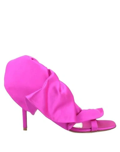 Alexandre Vauthier Sandals In Pink