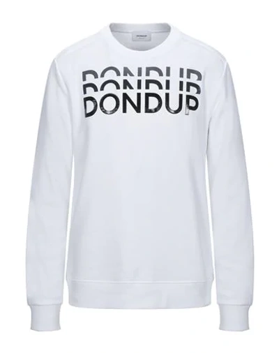 Dondup Sweatshirts In White