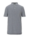 Barba Napoli Polo Shirts In Grey