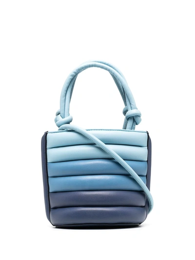 Staud Louie Bucket Bag In Blue