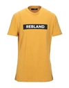 Tom Rebl T-shirts In Ocher