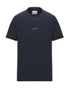 Les Deux Lens T-shirt Navy In Blue