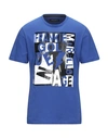 Frankie Morello T-shirts In Blue