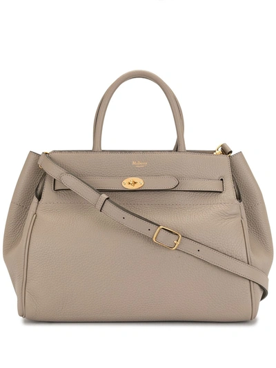 Mulberry Bayswater Tote Bag In Grey