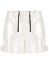 Philosophy Di Lorenzo Serafini Double-zip Shorts In White