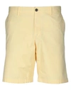 Tommy Hilfiger Bermudas In Yellow
