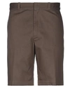 Mauro Grifoni Grifoni Man Shorts & Bermuda Shorts Military Green Size 32 Cotton