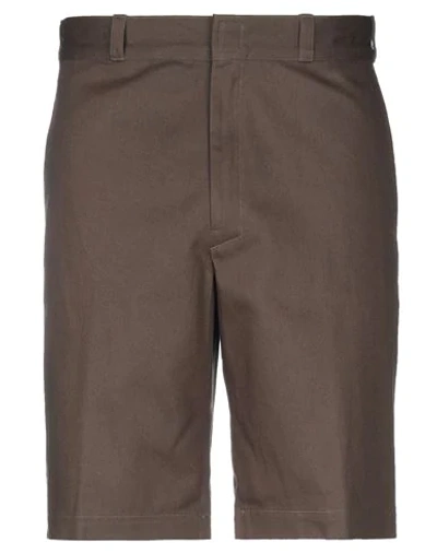 Mauro Grifoni Grifoni Man Shorts & Bermuda Shorts Military Green Size 30 Cotton